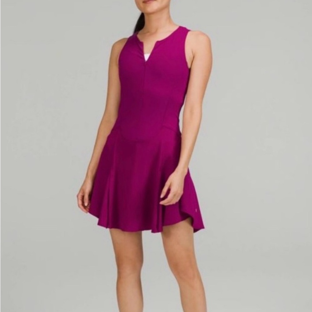 Lululemon Athletica Everlux Short Lined Tennis Tank Dress 6”
